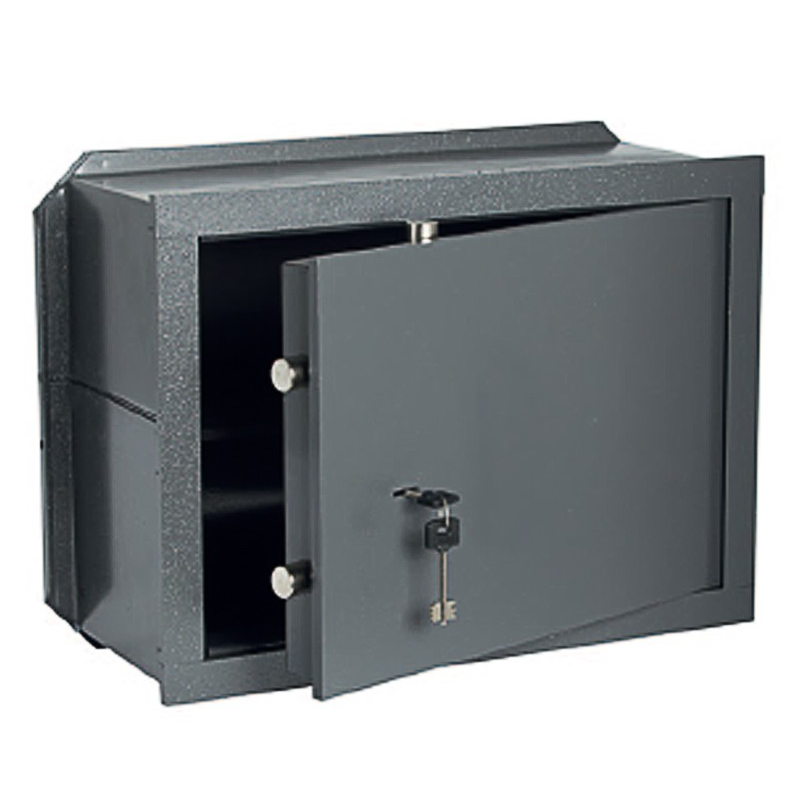 CISA wall safe with key 82010 security
