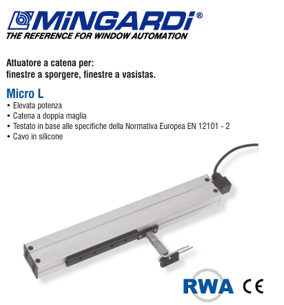 Micro L RWA 24V WAY Mingardi