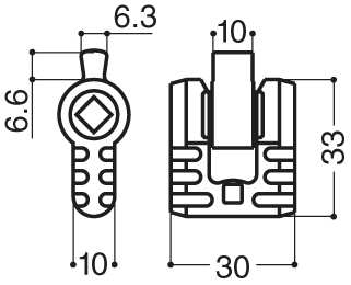 Cylinder Shaped Adaptation