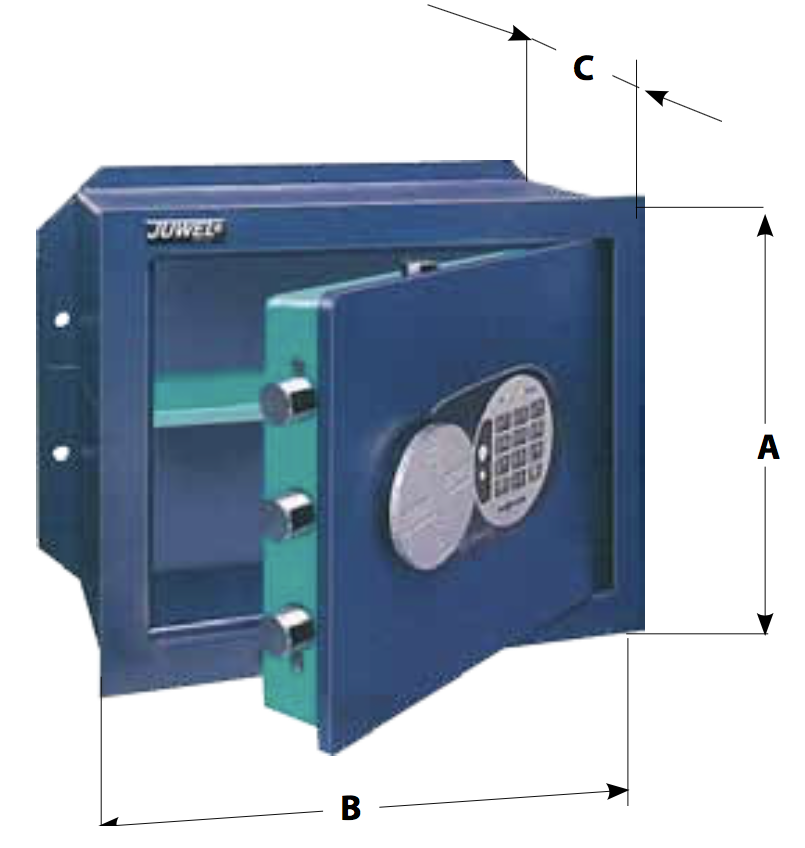 Juwel wall safes 54 series Elemaster