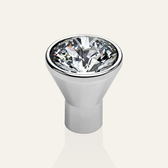 Cabinet knob Linea Calì Crystal Diamante CR with Swarowski®​