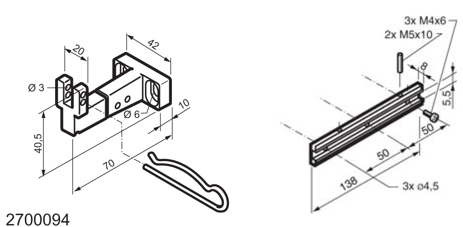 Universal Kit for Fitting Bottom-Hinged Windows WAY Mingardi