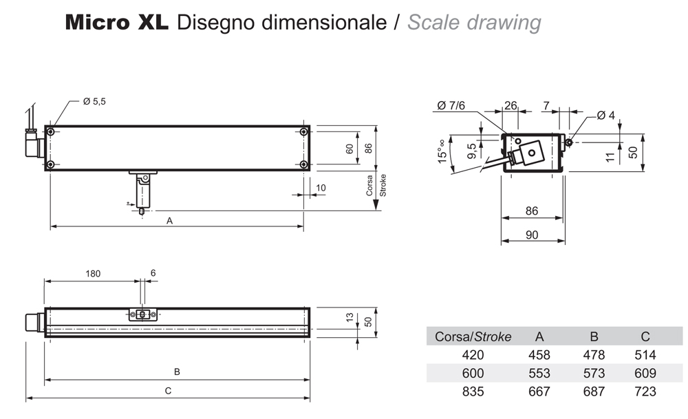 Micro XL disegno Way Mingardi