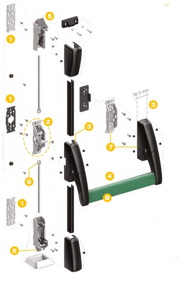 Handle Panic Juvarra Windowo