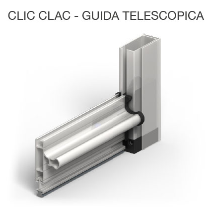 click clack - quick attachment and telescopic fly