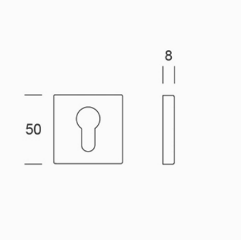 pba 2001.IT.Y nozzle Rectangular Stainless Steel