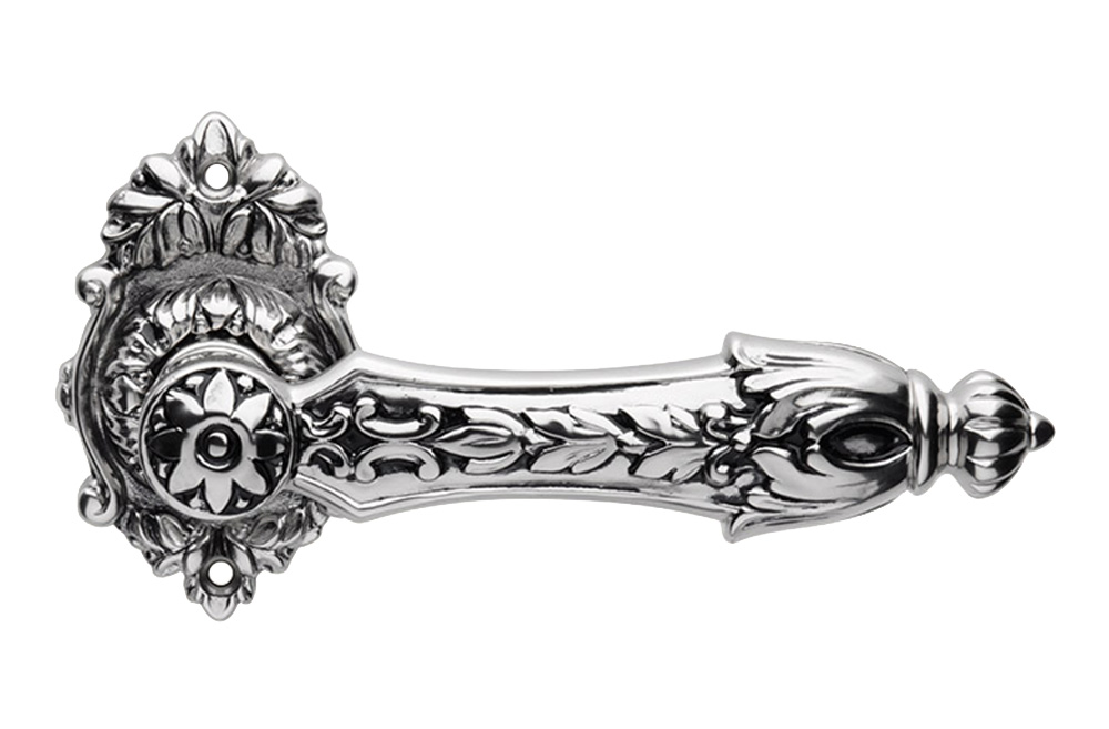 Arcadia Linea Calì Black French Door Handle