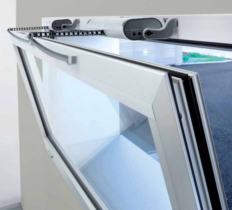 Motore A Catena LIWIN ML35 Per Finestre - 230V, 28W, Grigio RAL 7035, Per Alette E Lucernari - Foto 4