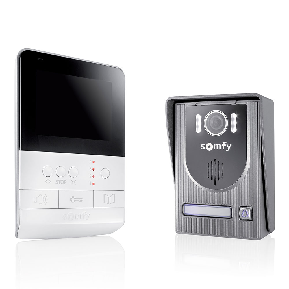 Somfy 1870536 – Moniteur Visiophone V100 & - Ecr…