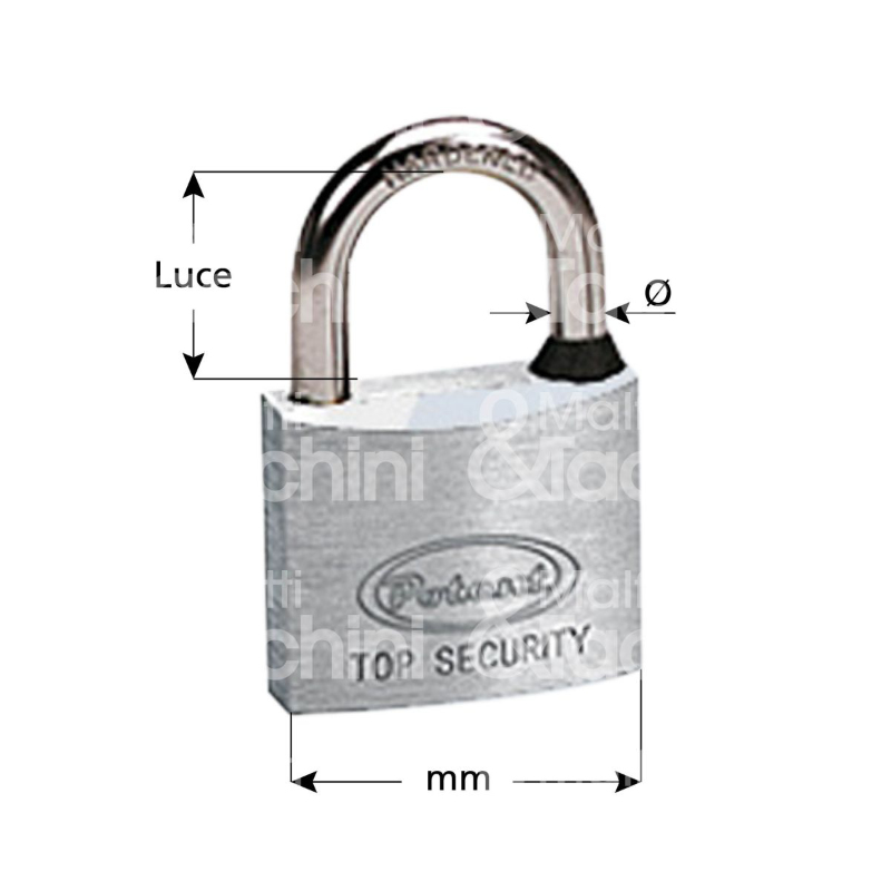 Orecchini Guess Donna A Cerchio Con Ciondolo Lucchetto E Zirconio - Acciaio Inox, Colore Argento, Lunghezza 1.3 Cm