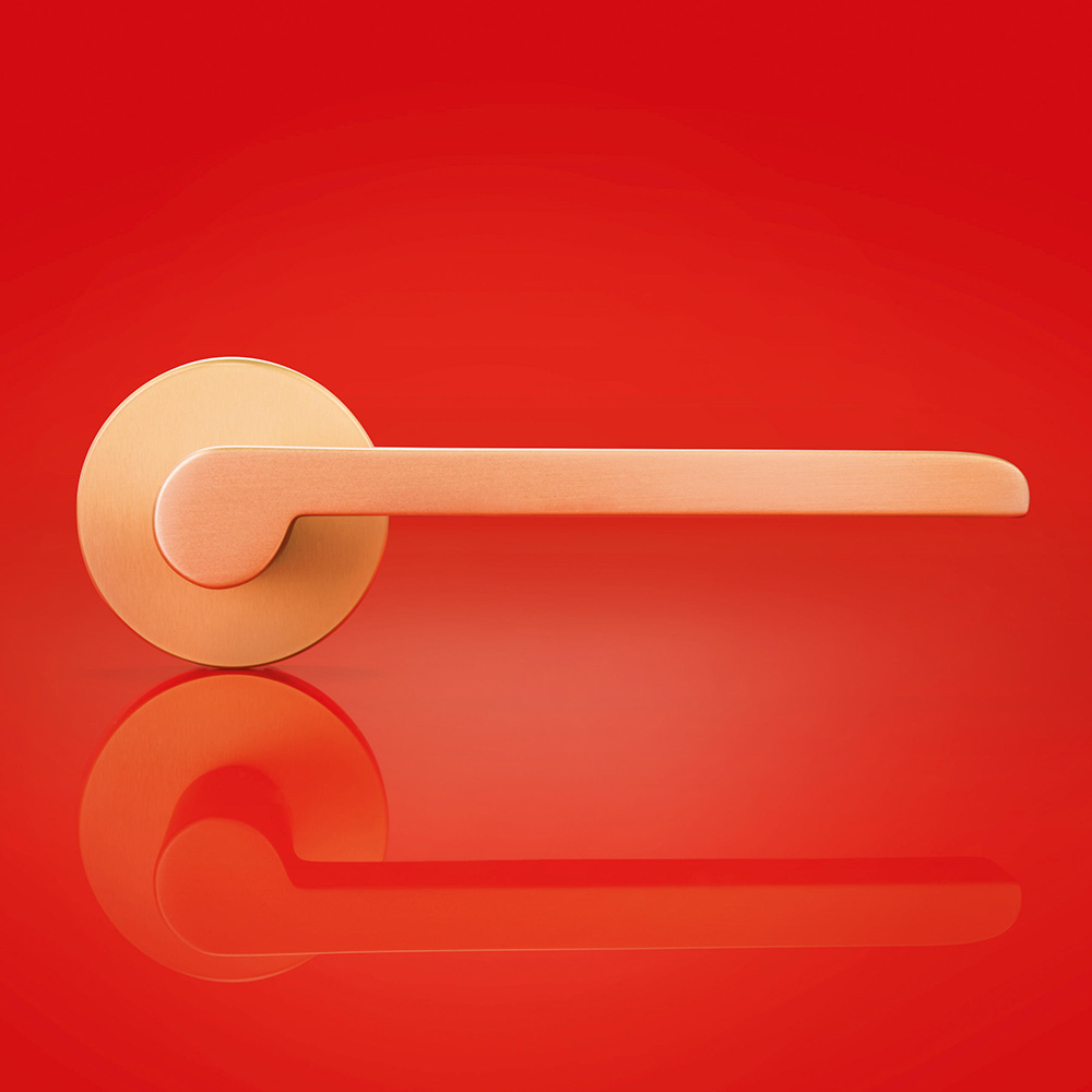 H1054 Valli Italian Design Brass Door Handle