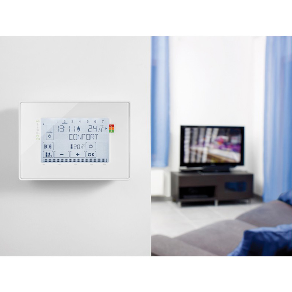 Wireless programmable radio thermostat Somfy