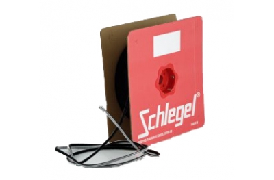 Brush seal Schlegel Polybond 4,8x1500mm Without Fin Black Roll 125m