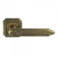 1015-9 Amethyst Class Door Handle on Rose Frosio Bortolo Fantasy Style