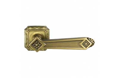 1025-9 Coral Class Door Handle on Rose Frosio Bortolo Precious for Arab Interior Design