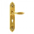 1060/1010 S Shamira Class Door Handle With Swarovski on Plate Frosio Bortolo Arab Style of Luxury