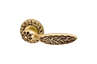 1065-7 Shamira class Door Handle on Rose Frosio Bortolo Oriental Style