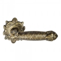 1095-1 Crystal Class Door Handle on Rose Frosio Bortolo to Furnish Historical Building