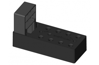 Cardini mounting element with gusset for Coats up to 140mm ESINPLAST