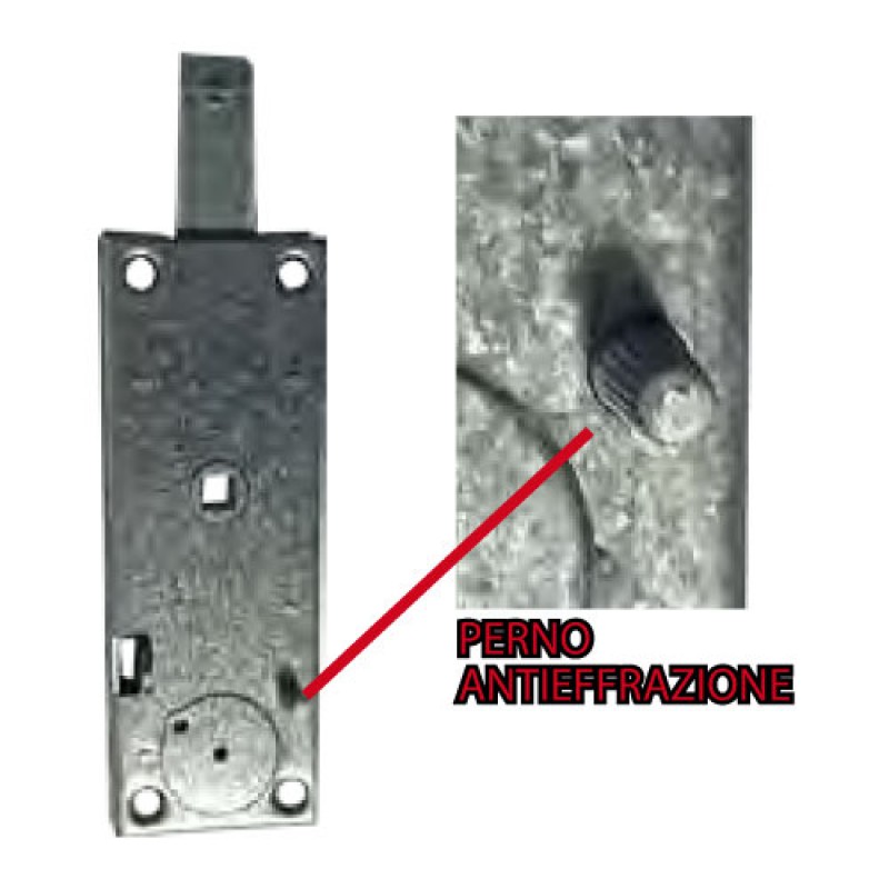 109/S Shutter Security Lock With Internal Lever FASEM