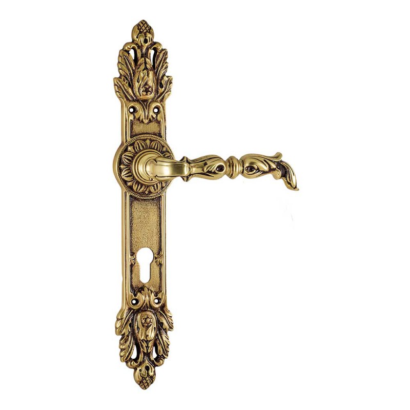 1100 Jumana class Door Handle on Plate Frosio Bortolo Luxury Made in Italy