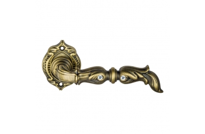 1105 S-6 Jumana Class Door Handle on Rose Frosio Bortolo Arabis Style of Luxury