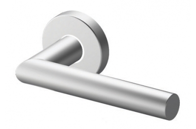 Handle Tropex Toledo in Satin Stainless Steel Rosette Round or Oval