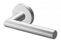 Tropex Toledo Handle in Satin Stainless Steel Round or Oval Rosette