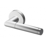 Handle Tropex Edinburgh in Satin Stainless Steel Rosette Round or Oval