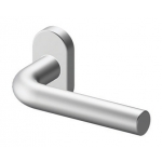 Handle Tropex Oslo in Satin Stainless Steel Rosette Round or Oval