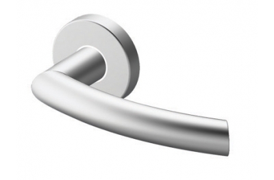 Handle Tropex Helsinki in Satin Stainless Steel Rosette Round or Oval