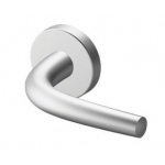 Handle Tropex Meran in Satin Stainless Steel Rosette Round or Oval