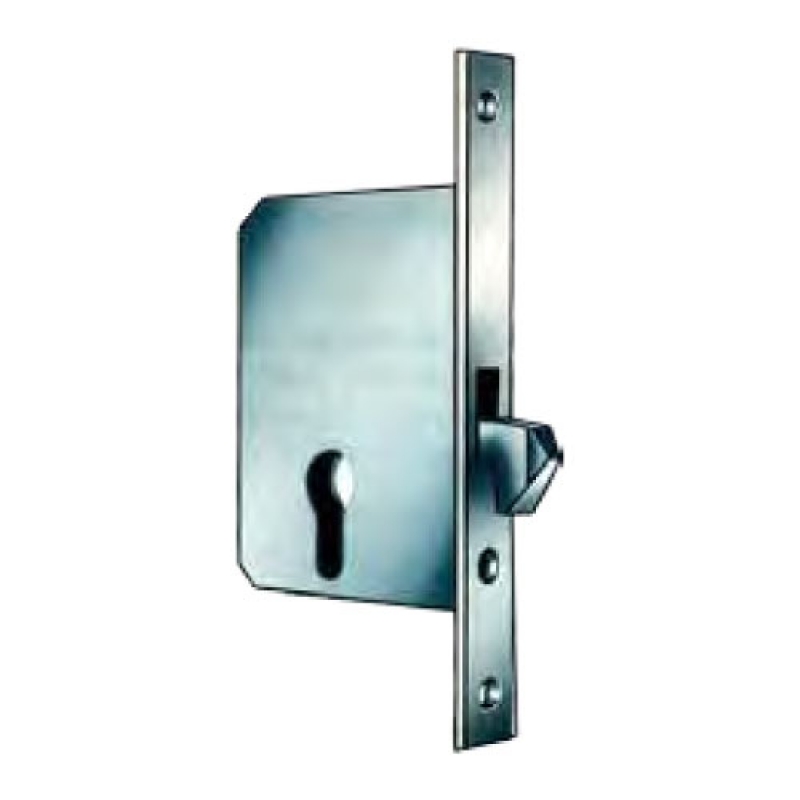 Sliding Door Lock Effeff 1222 With Hook, Sliding Shower Door Lock