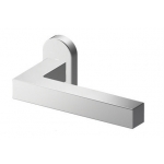 Handle Tropex Geneve in Satin Stainless Steel Rosetta Square or Rectangular