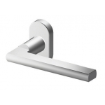 Handle Tropex Athens in Satin Stainless Steel Rosetta Square or Rectangular