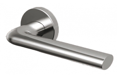 Handle Tropex Samos in Satin Stainless Steel Rosette Round or Oval