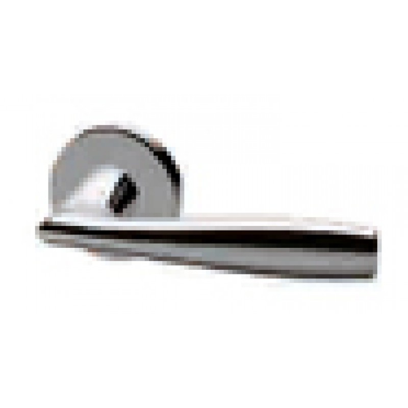 Handle Tropex Naxos in Satin Stainless Steel Rosette Round or Oval