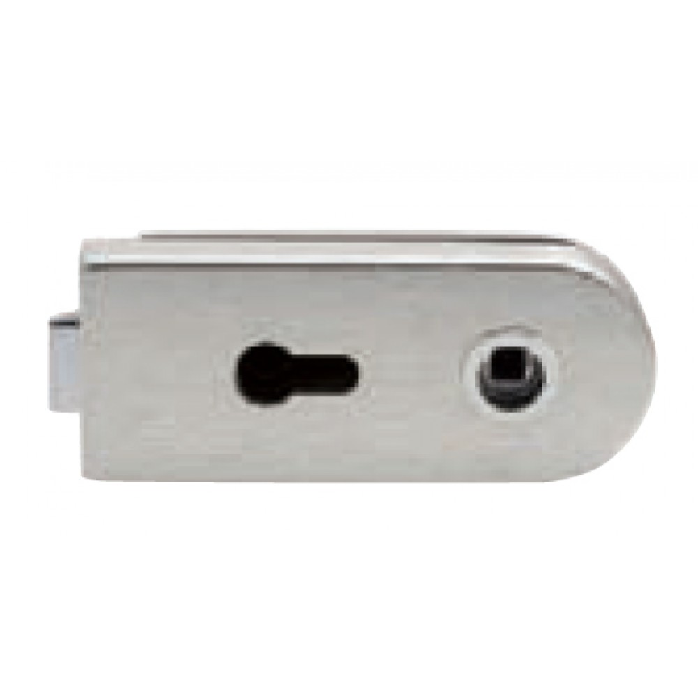 Lock for Glass Tropex with Yale Forum Tropex 160x65mm