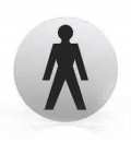 Pictogram for nozzle Round Bathroom Toilet Men Tropex