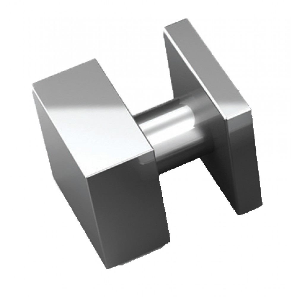 Panel knob stainless steel Tropex