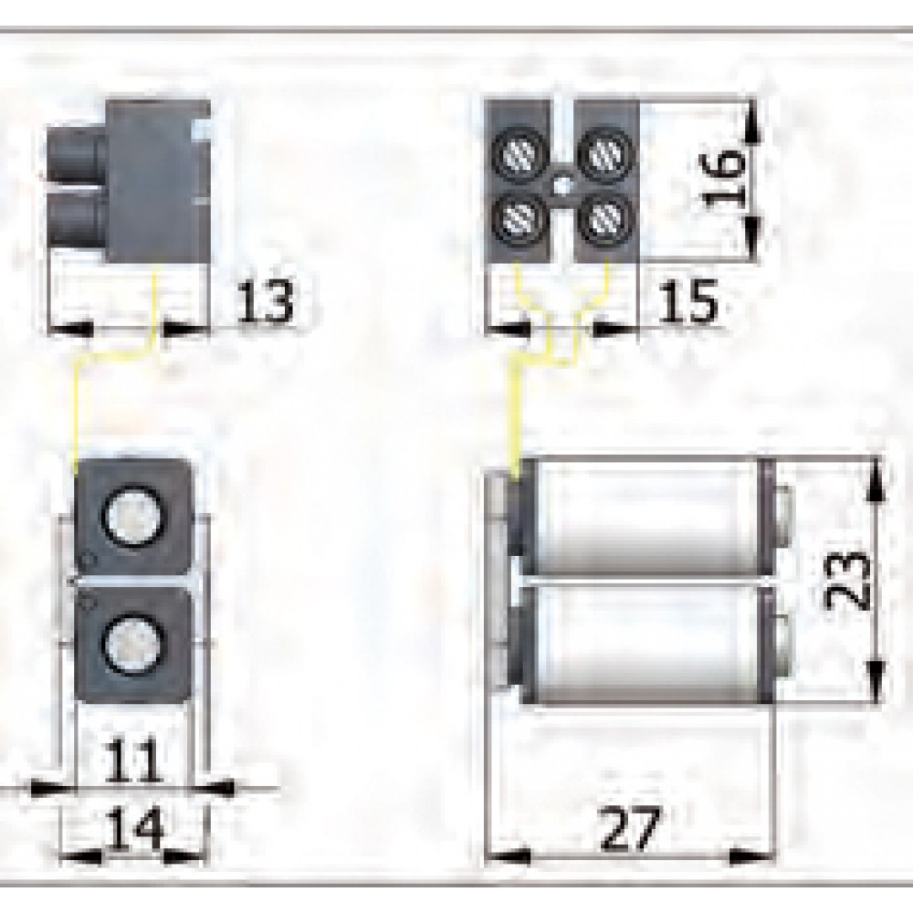 Coils Group Omec Art.033 - Component for Electric Locks