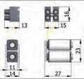 Coils Group Omec electric lock in range for Aluminum