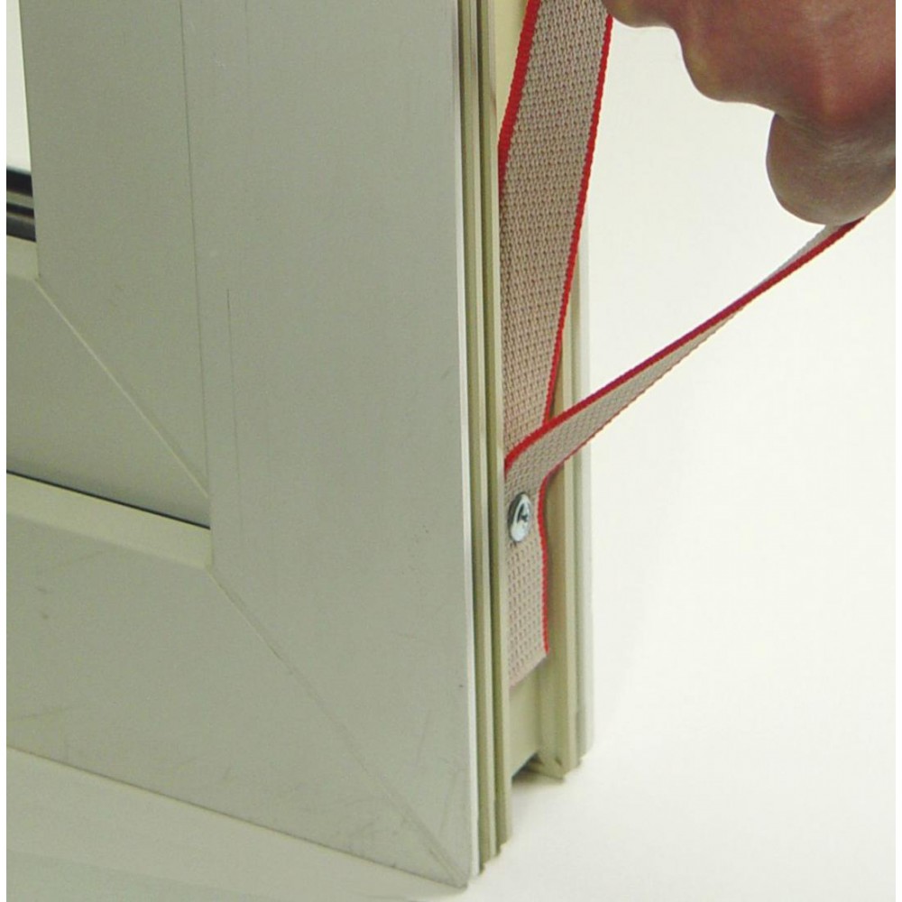 Window Transport Strap with Self-Drilling Screw