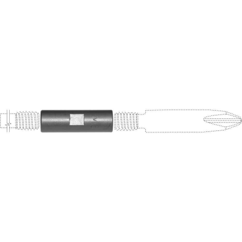 Extension Inserts screwdrivers 25x7mm Threaded connection M5 / M5 HEICKO Segatori