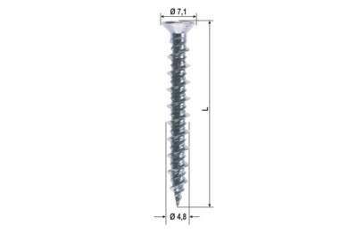 Replacement screws for Hardware Various Sizes 1000pz HEICKO Segatori