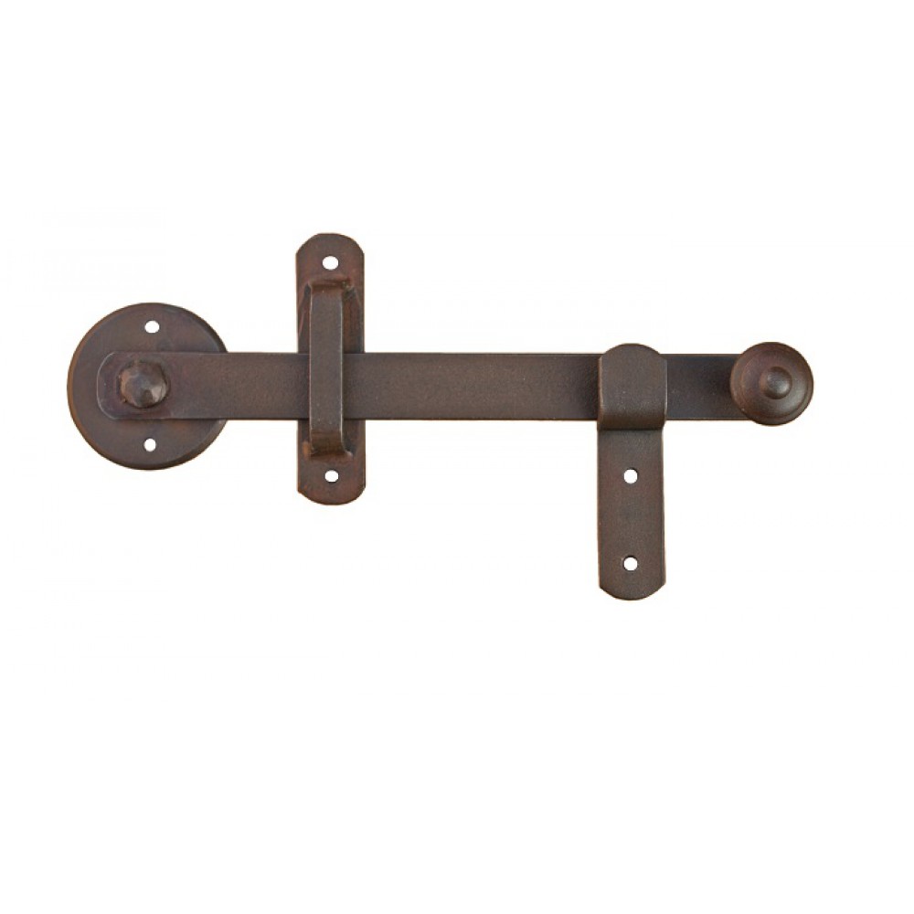 1720 Latch with Spindle 8mm Galbusera Wrought Iron