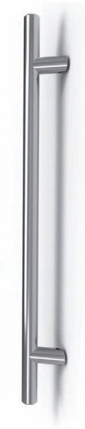 Frankfurt Stainless Steel Pull Handle Tropex Ø30 Bevel Supports