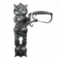 2014 Fortress Wrought Iron Door Handle on Plate Lorenz Ferart