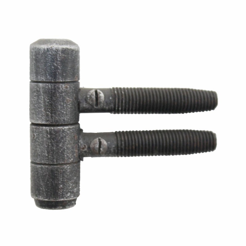 2169 Screw Hinge Handmade in Wrought Iron for Doors and Windows Lorenz Ferart