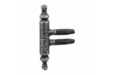 2170 Screw Hinge Handmade in Wrought Iron for Doors and Windows Lorenz Ferart